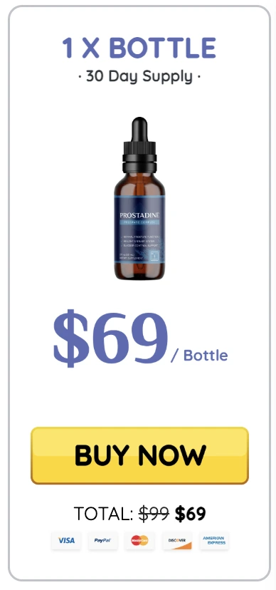 Prostadine order one bottle